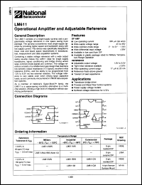 Click here to download LM611MJ Datasheet