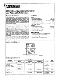 Click here to download LM614IN Datasheet