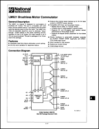 Click here to download LM621EJ Datasheet