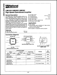 Click here to download LM6262M Datasheet