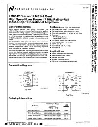 Click here to download LM662CN Datasheet