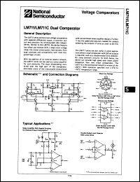 Click here to download UA711HC Datasheet