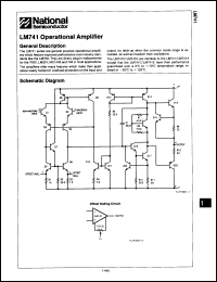 Click here to download LM741J14/883 Datasheet