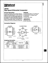Click here to download LM760CJ14 Datasheet
