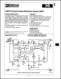 Click here to download LM832M/B+ Datasheet
