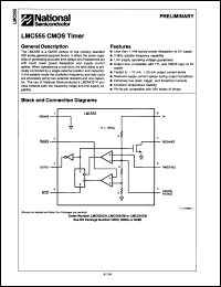 Click here to download LMC555CH Datasheet
