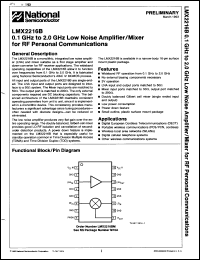 Click here to download LMX2216BM Datasheet