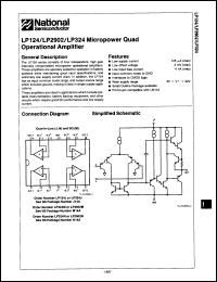 Click here to download LP2902N/A+ Datasheet