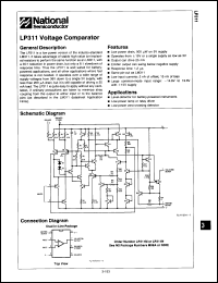 Click here to download LP311N/A+ Datasheet