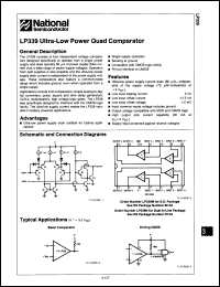Click here to download LP339N/A+ Datasheet