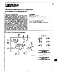 Click here to download MF6CJ100 Datasheet