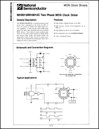 Click here to download MH0013G/883 Datasheet