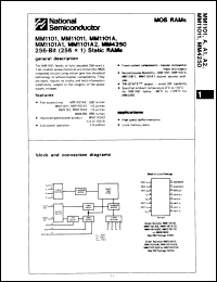 Click here to download MM1101A1D Datasheet