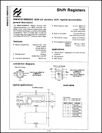 Click here to download MM5013D Datasheet