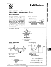 Click here to download MM504H Datasheet