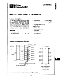 Click here to download MM5220J Datasheet