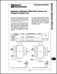 Click here to download MM5240AE/J Datasheet