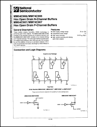 Click here to download MM54C906D Datasheet