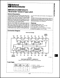 Click here to download MM54HC373W/883 Datasheet