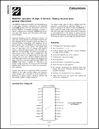 Click here to download MM5737N Datasheet