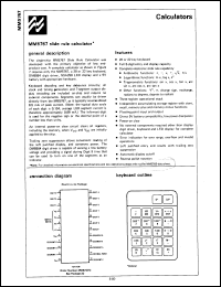 Click here to download MM5767N Datasheet