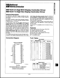 Click here to download MM74C917J Datasheet