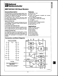 Click here to download MM74HC942J/A+ Datasheet