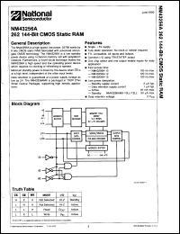 Click here to download NM43256AM12L Datasheet