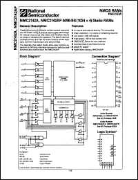 Click here to download NMC2142AN/A+ Datasheet