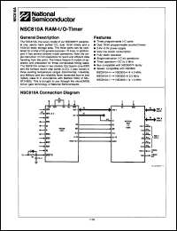 Click here to download NSC810AE4 Datasheet