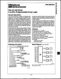 Click here to download PAL10012C4AJC Datasheet