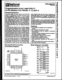 Click here to download PAL20L8AJM/883C Datasheet