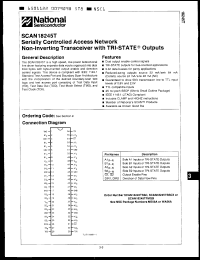 Click here to download SCAN18245TFMQB Datasheet