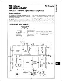 Click here to download TBA950-2Q Datasheet