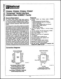 Click here to download TP3052J-C Datasheet