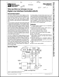 Click here to download TP3112J/A+ Datasheet