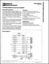 Click here to download TP3460J Datasheet