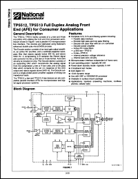 Click here to download TP5512J Datasheet
