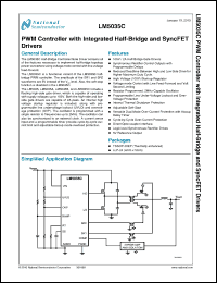 Click here to download LM5035CMHX Datasheet