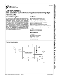 Click here to download LM3402MM Datasheet