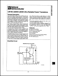 Click here to download LM395H Datasheet