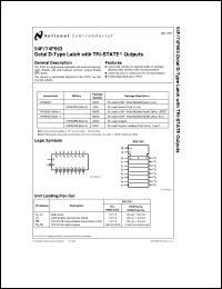 Click here to download 54F563LM Datasheet