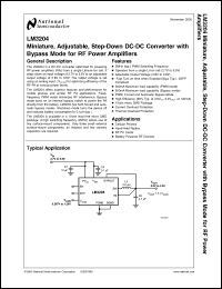 Click here to download LM3204TL Datasheet