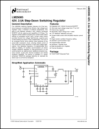 Click here to download LM25005MH Datasheet