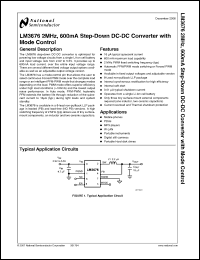 Click here to download LM3676SD-ADJ Datasheet