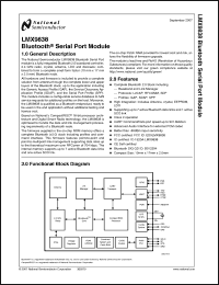 Click here to download LMX9838_0709 Datasheet