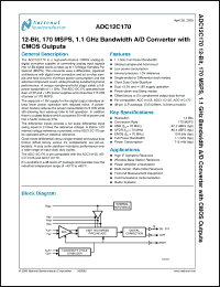 Click here to download ADC12C170 Datasheet