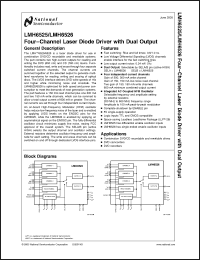 Click here to download LMH6526SPNOPB Datasheet
