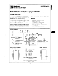 Click here to download MM5290N-2 Datasheet