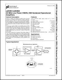 Click here to download LMV861MG Datasheet